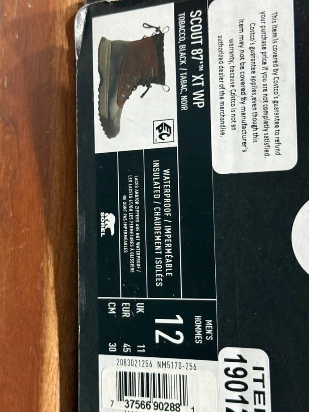 NEW SOREL Scout‎ 87 XT WP WATERPROOF Boots